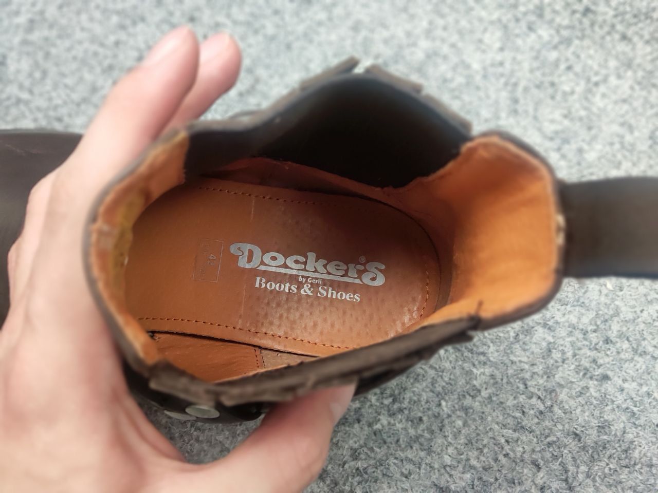 Dockers Dockers Vintage Leather Cowboy Ankle Boots Western Shoes Size US 9 / EU 42 - 18 Thumbnail