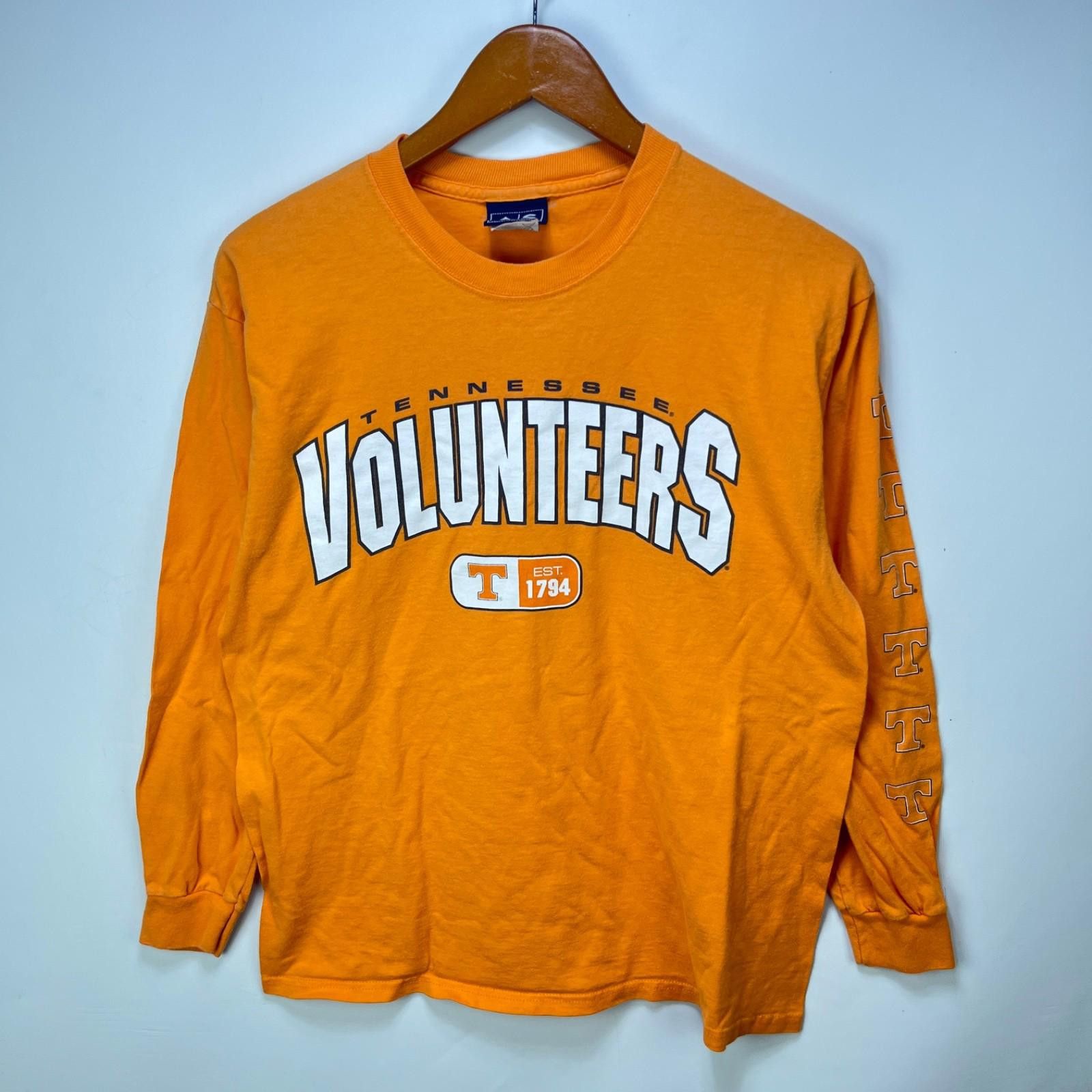 Designer Vintage Tennessee Volunteers Y2K Long Sleeve Shirt Youth XL Size ONE SIZE - 1 Thumbnail