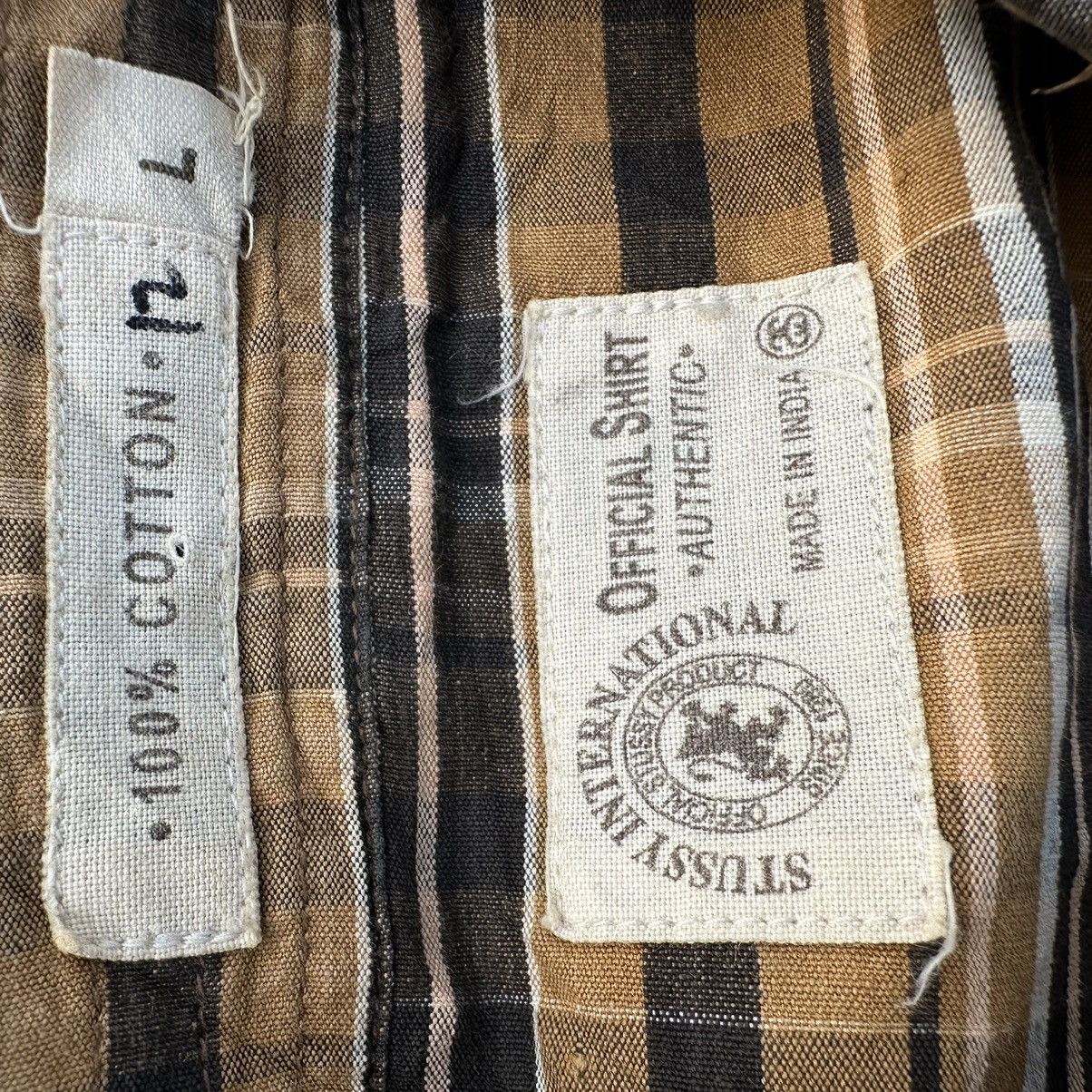 Stussy × Vintage Vintage stussy NYLTLA flannel double pocket Size US L / EU 52-54 / 3 - 10 Thumbnail