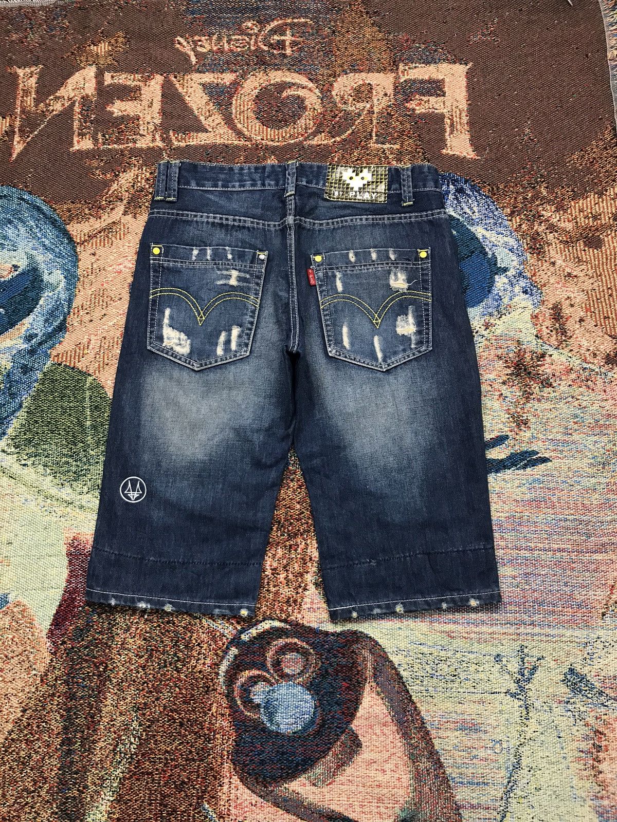 Japanese Brand Vintage BT. Play distressed jort Size US 34 / EU 50 - 2 Thumbnail
