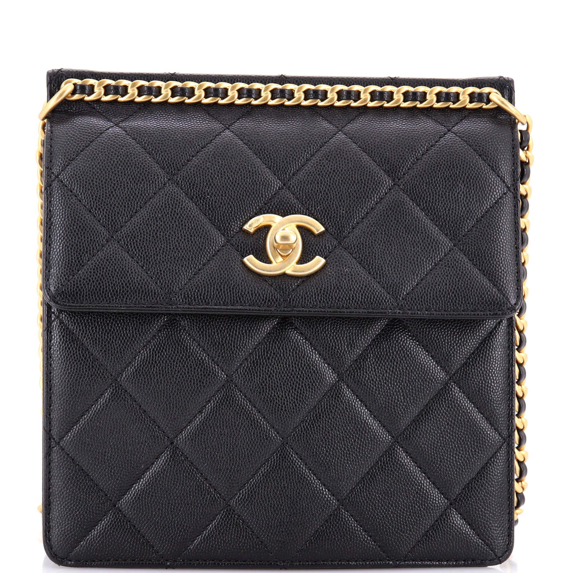 Chanel Top Chain CC Square Backpack Size ONE SIZE - 1 Thumbnail