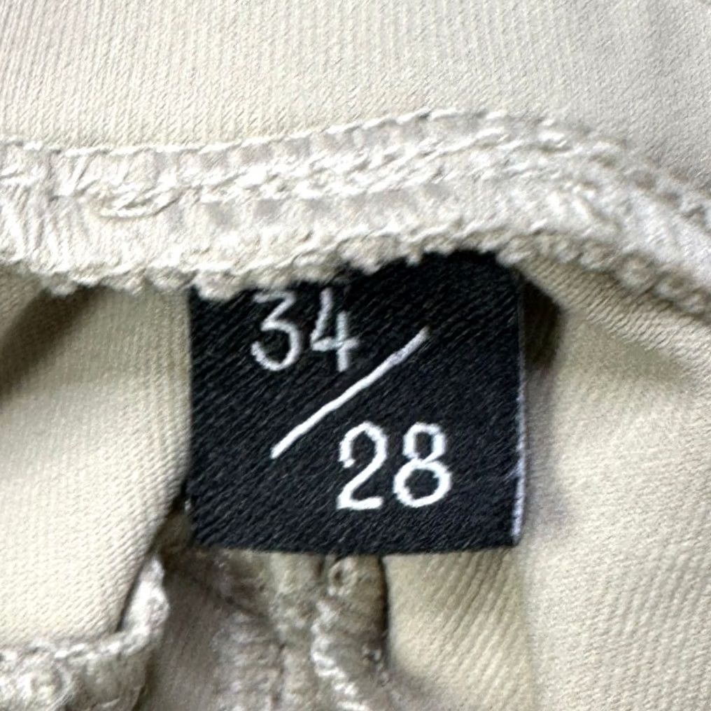 Vintage Public Rec Pants Pull On Mens 34X28 Beige Stretch Waistband Drawstring Pocket Pants Size US 34 / EU 50 - 4 Thumbnail