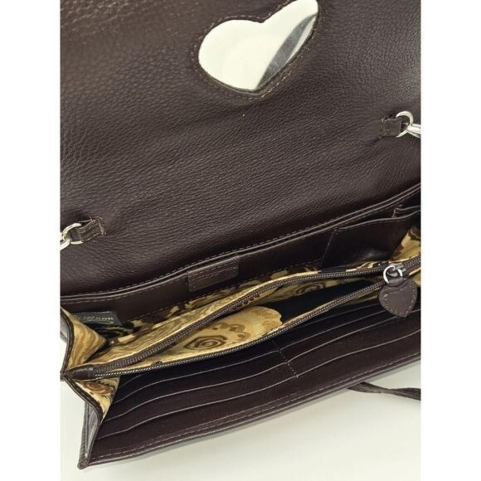 Brighton Brighton Siren Croc Embossed Leather Crossbody Wallet Bag Size ONE SIZE - 6 Thumbnail