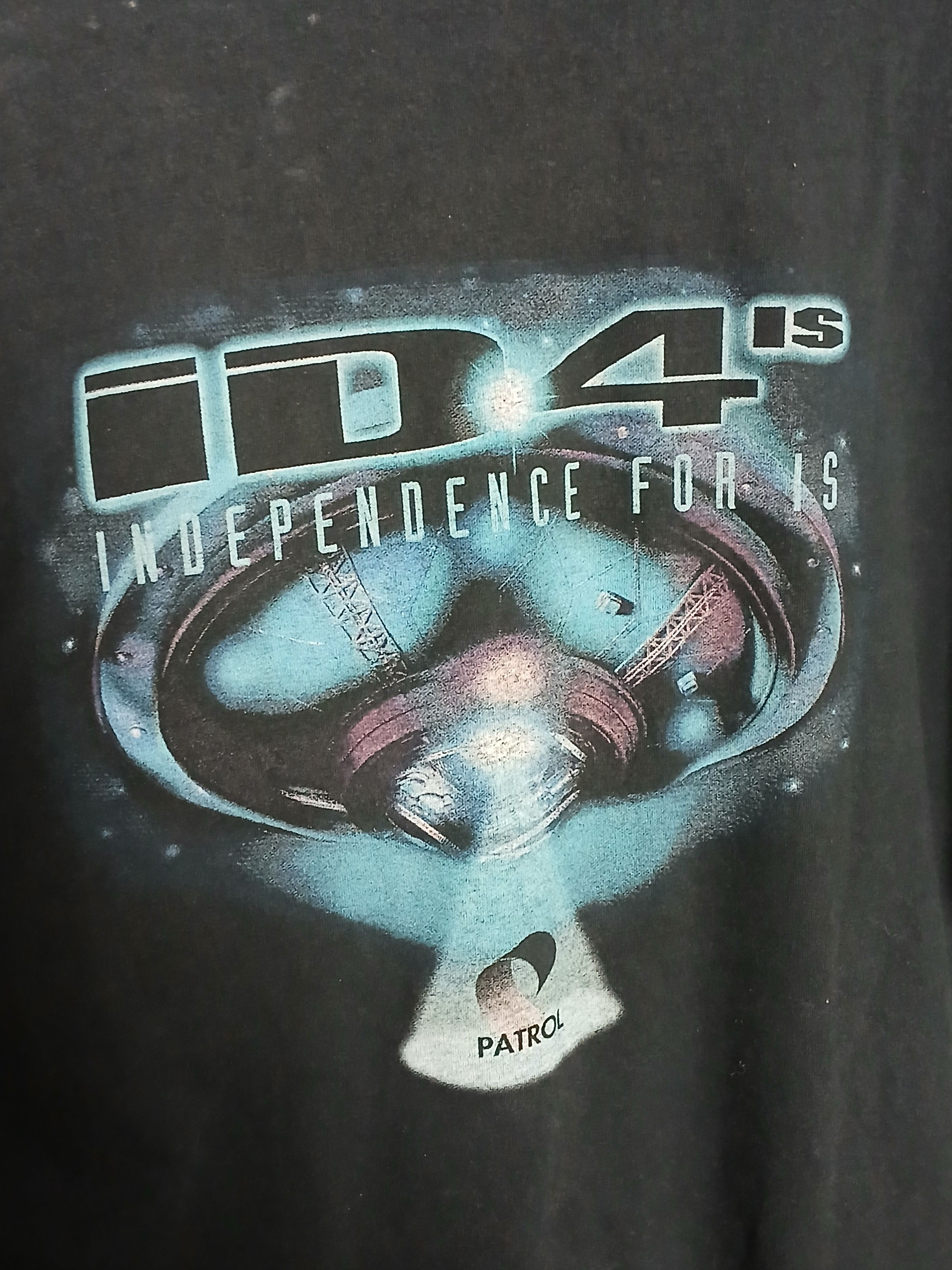 Microsoft × Vintage Vintage BMG Software ID4 Patrol T-Shirt Size US XL / EU 56 / 4 - 3 Thumbnail