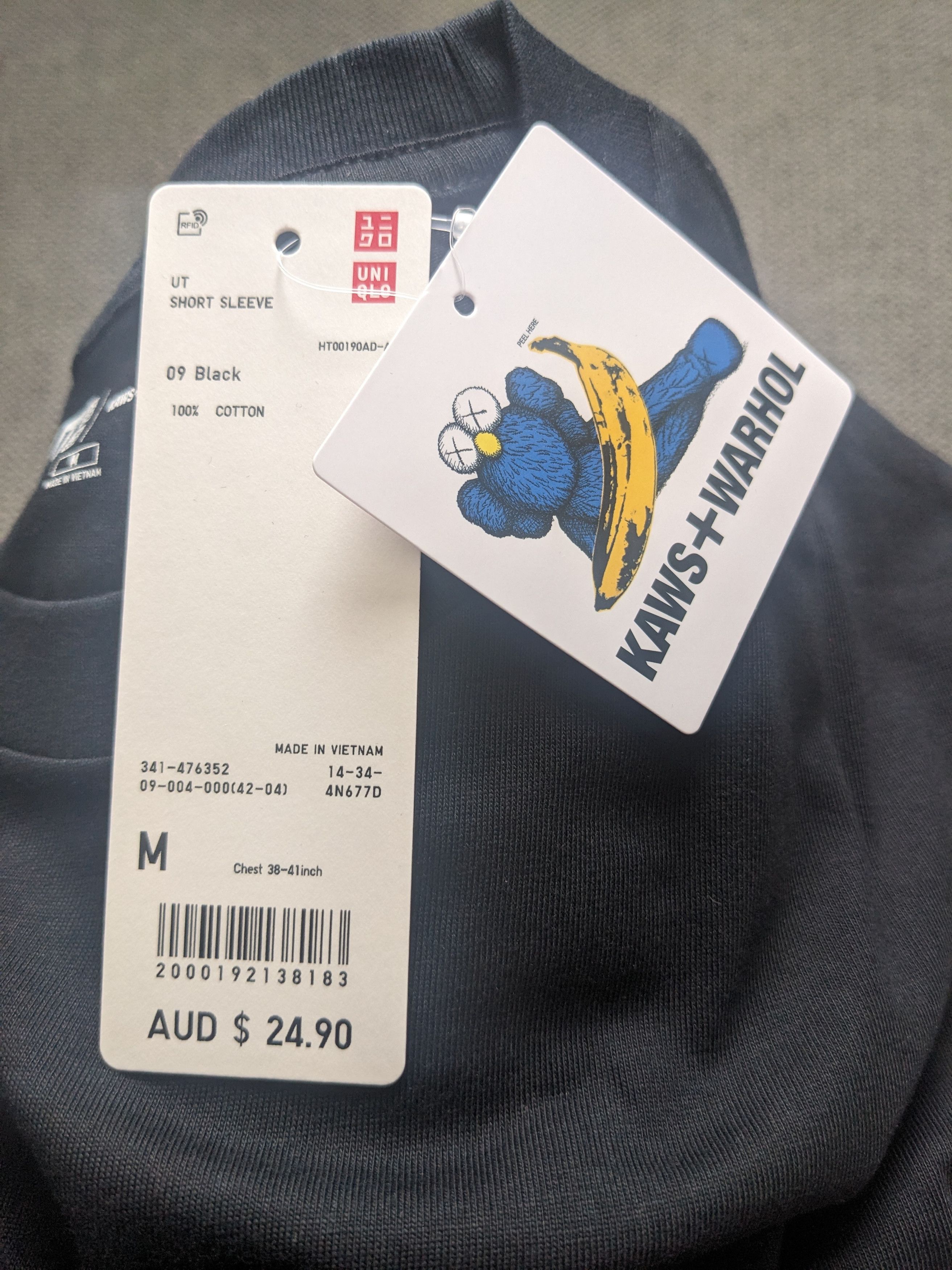 Kaws KAWS + Warhol UT Graphic T-Shirt Size US M / EU 48-50 / 2 - 6 Thumbnail