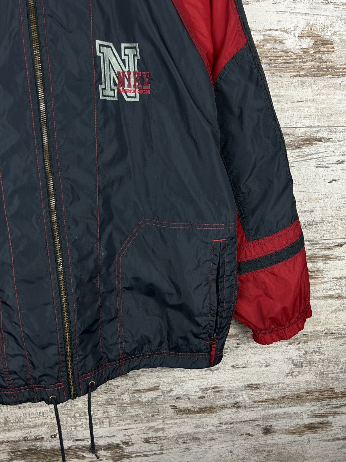 Nike Mens Vintage Nike Track Jacket nylon big logo y2k rare 90s Size US S / EU 44-46 / 1 - 4 Thumbnail