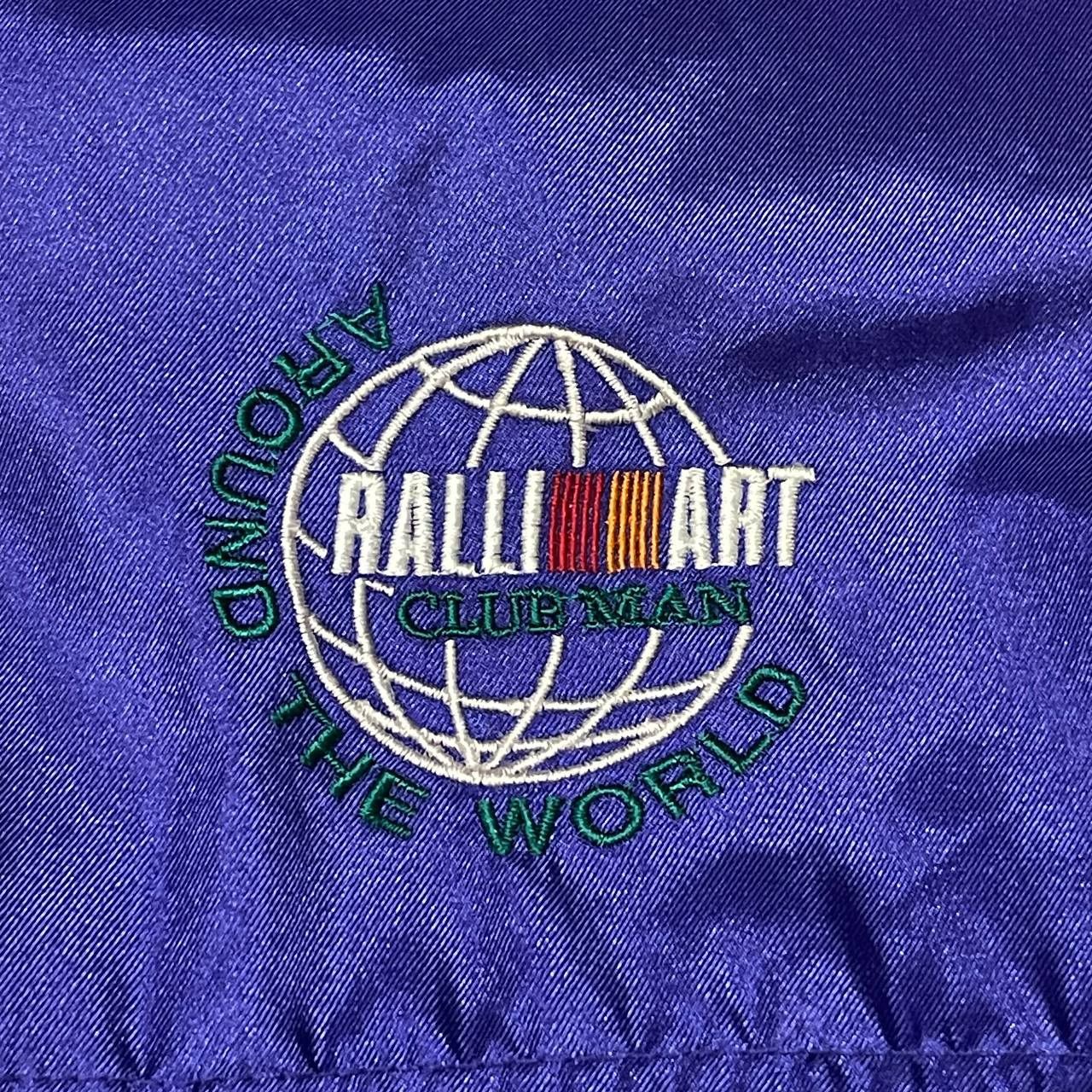 Japanese Brand Vintage Ralli Art Mitsubishi Motor Sport Racing Jacket Size US L / EU 52-54 / 3 - 12 Thumbnail