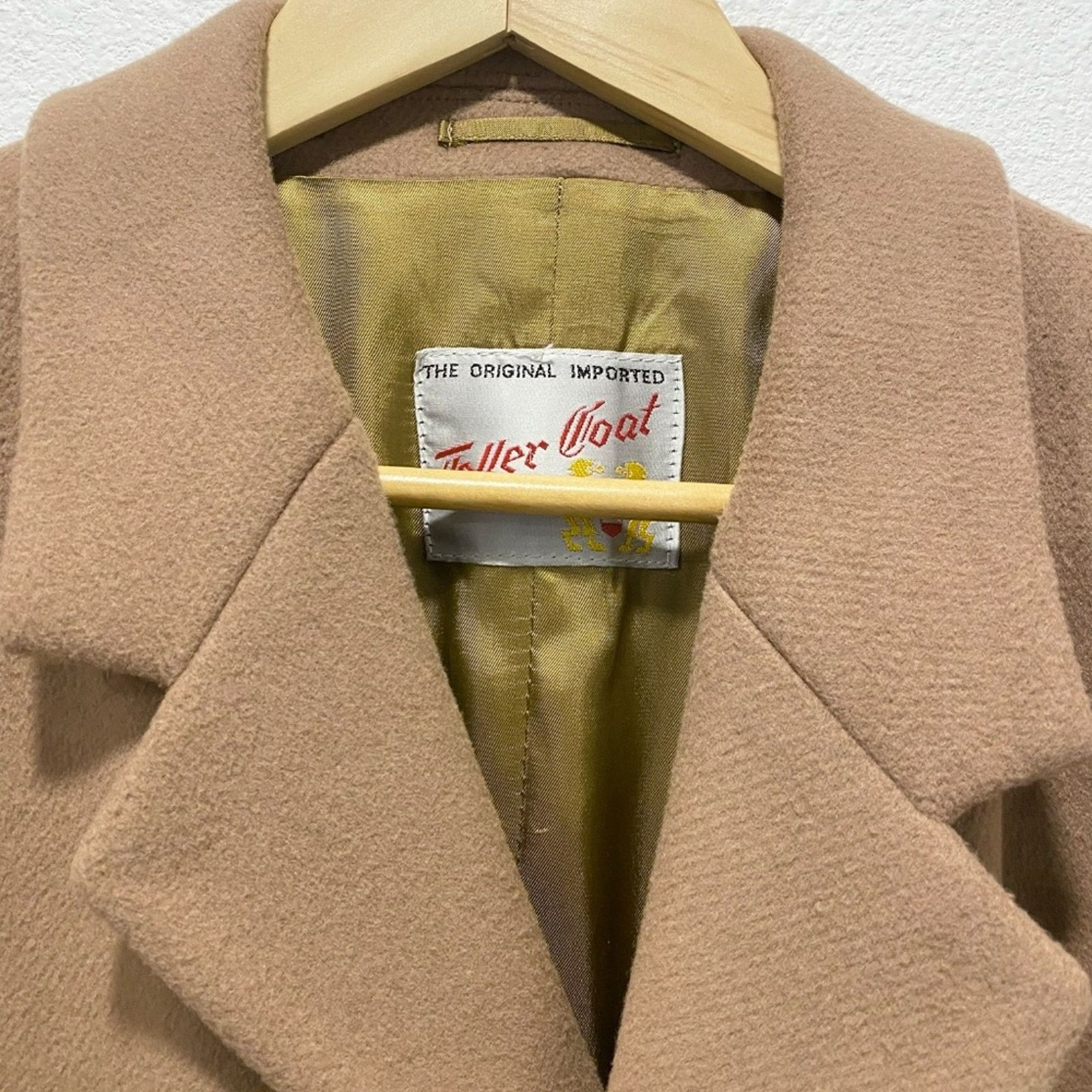 Robert Geller Teller Vintage Original Import Men's Wool Overcoat - 44 Size US L / EU 52-54 / 3 - 2 Thumbnail