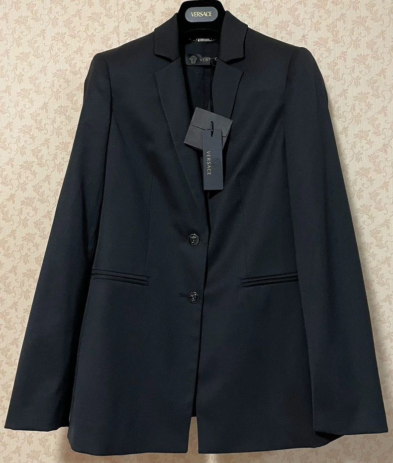 Versace Versace Black Blazer with Tags - dmc Size US S / EU 44-46 / 1 - 1 Thumbnail
