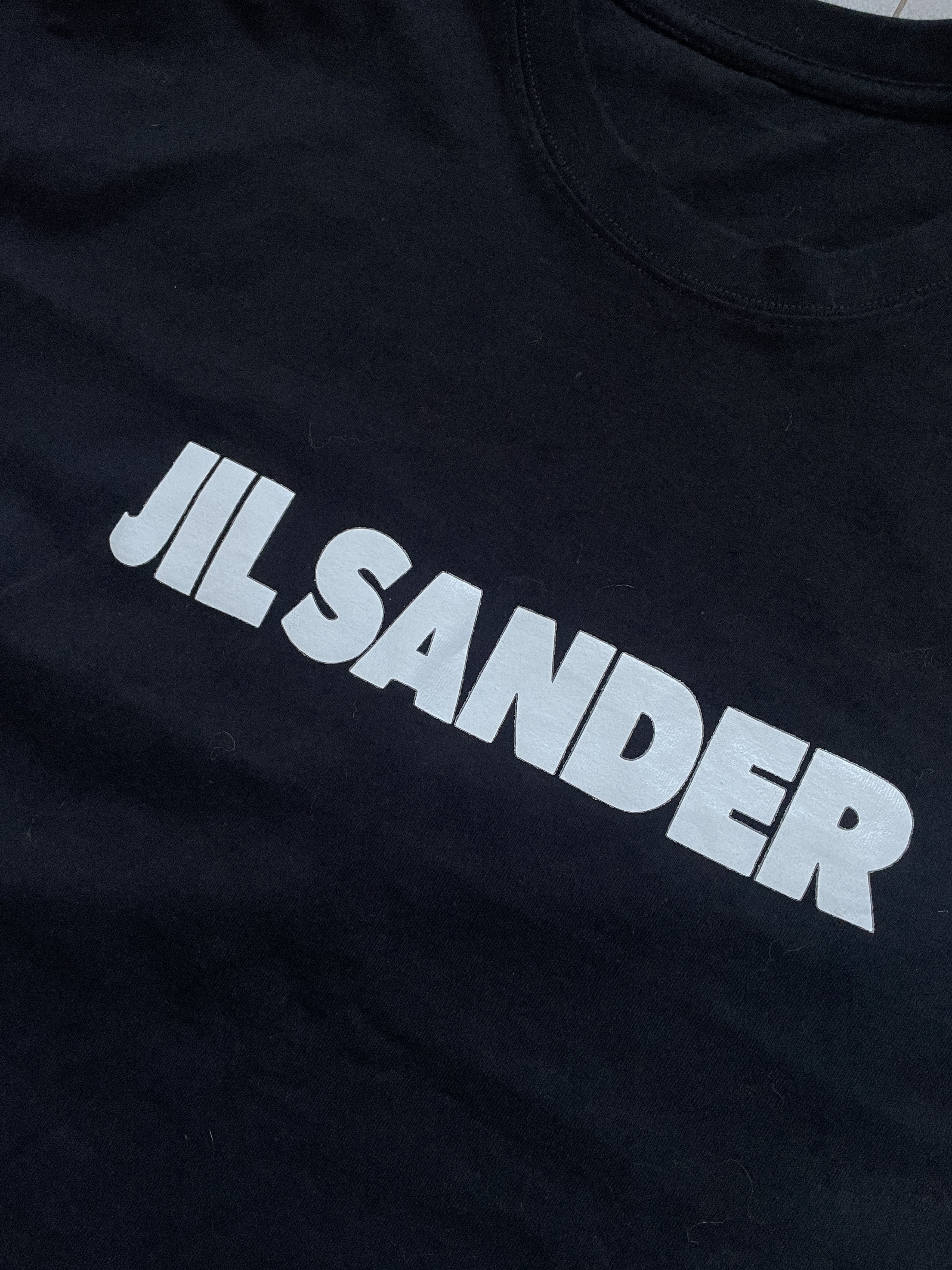 Jil Sander BLACK JIL SANDER LOGO TEE Size US M / EU 48-50 / 2 - 2 Thumbnail