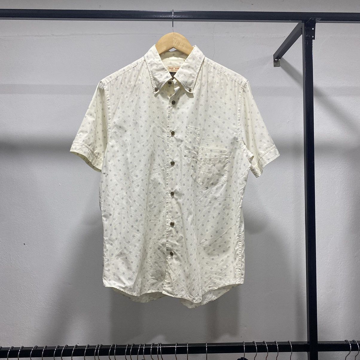 Japanese Brand × Vintage Sabi Sabi Deluxe Utility Pocket Polkadot Shirt Ss Size US M / EU 48-50 / 2 - 1 Thumbnail