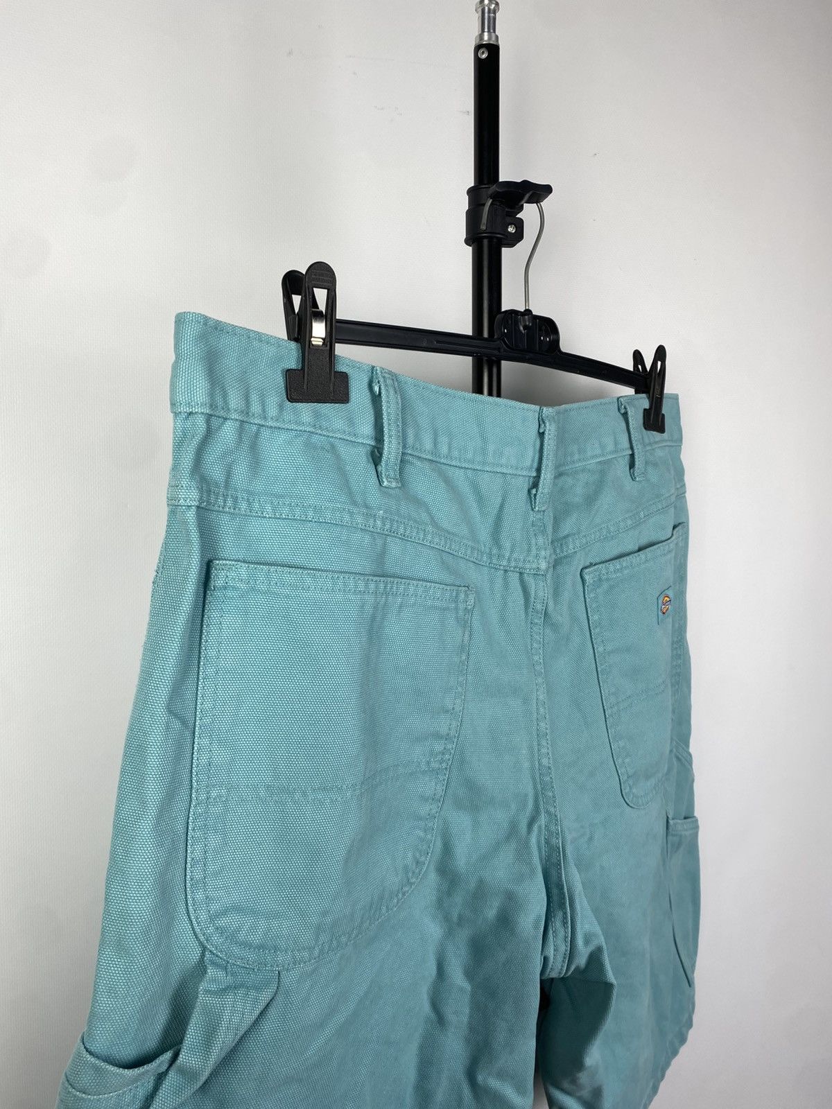 Dickies × Vintage Vntg Y2K Tiffany colour Dickies Work Wear Carpenter Shorts Size US 36 / EU 52 - 4 Thumbnail