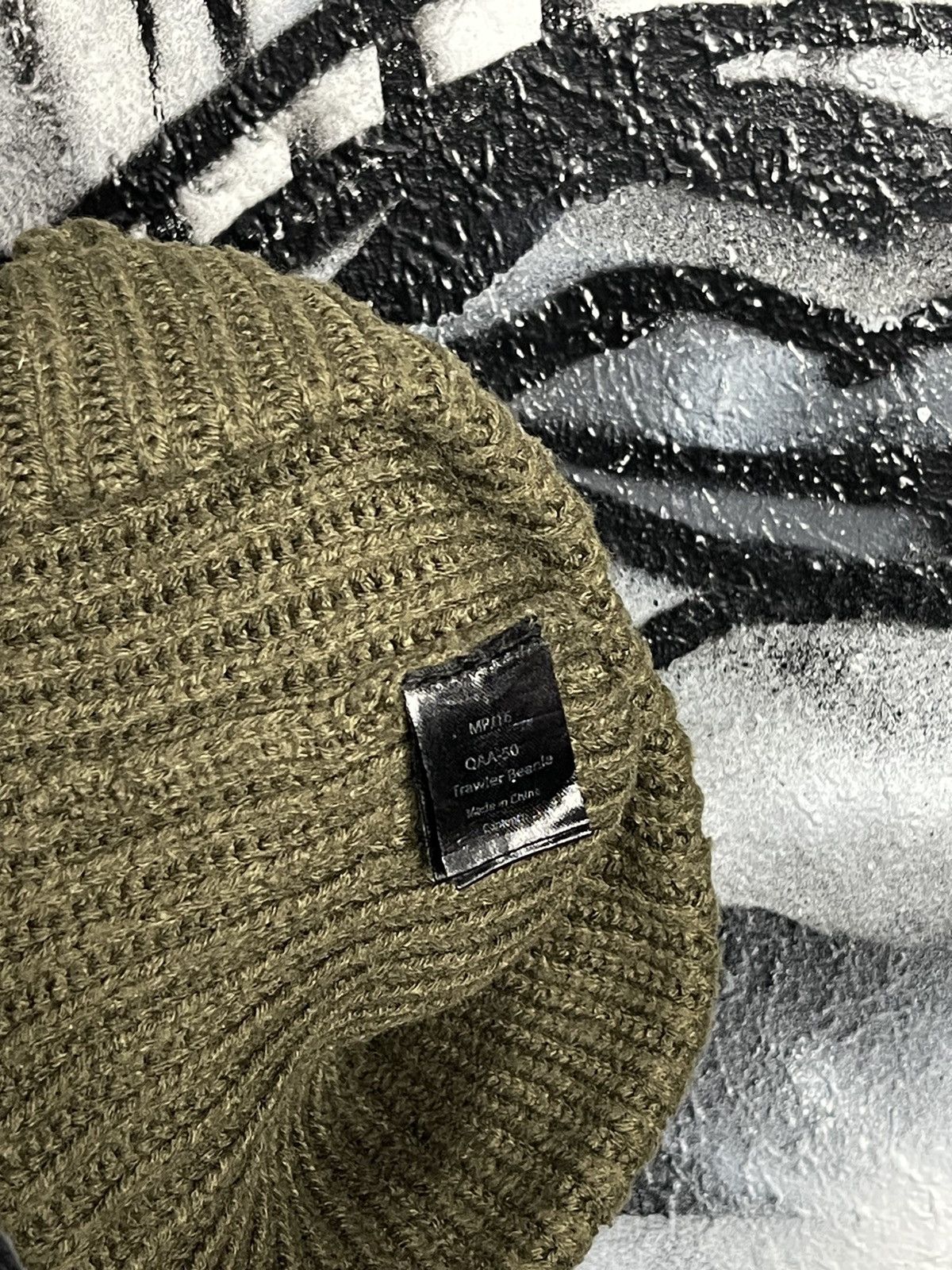Rab Rab Vintage Outdoor Hiking Green Acrylic Trawler Beanie Hat One Size Size ONE SIZE - 5 Thumbnail