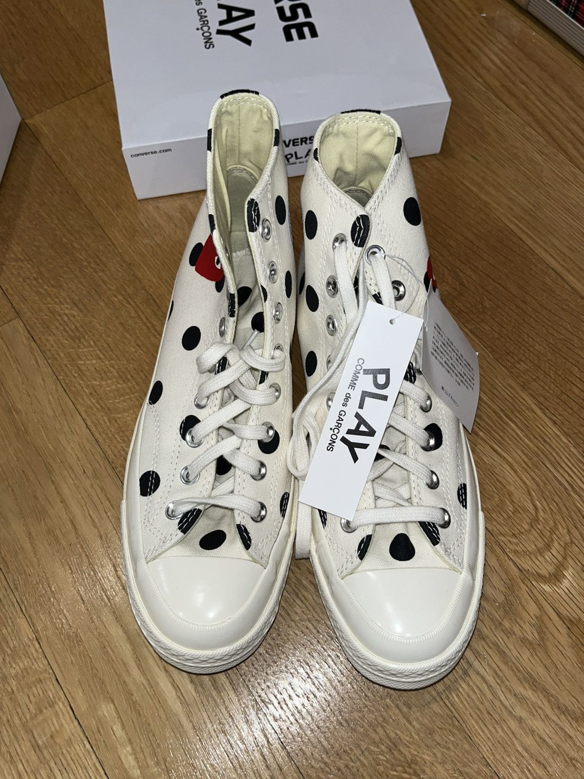 Comme des Garcons PLAY × Converse Comme des garcons Play x Converse Chuck 70 polka dot Size US 8 / EU 41 - 4 Thumbnail