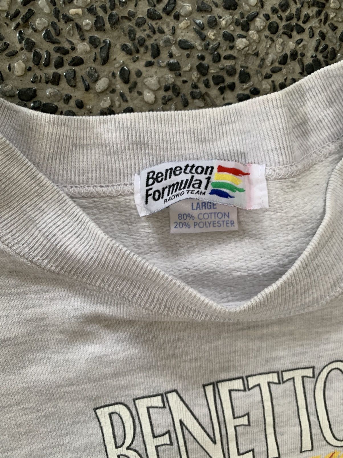Formula 1 Vintage 90s Benetton Formula 1 Racing Team Sweatshirt Size US L / EU 52-54 / 3 - 7 Thumbnail