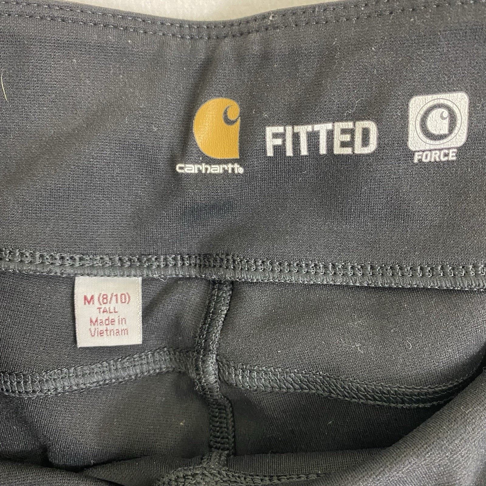 Carhartt Carhartt Women's Medium Tall Utility Leggings Black Size 30" / US 8 / IT 44 - 2 Thumbnail