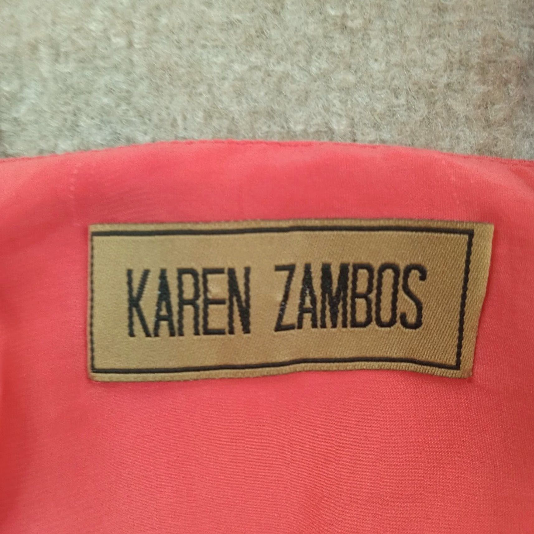 Pinko Karen Zambos Dress Womens Size Medium Pink Shift Sleeveless Doily Lace Flow Size M / US 6-8 / IT 42-44 - 5 Thumbnail