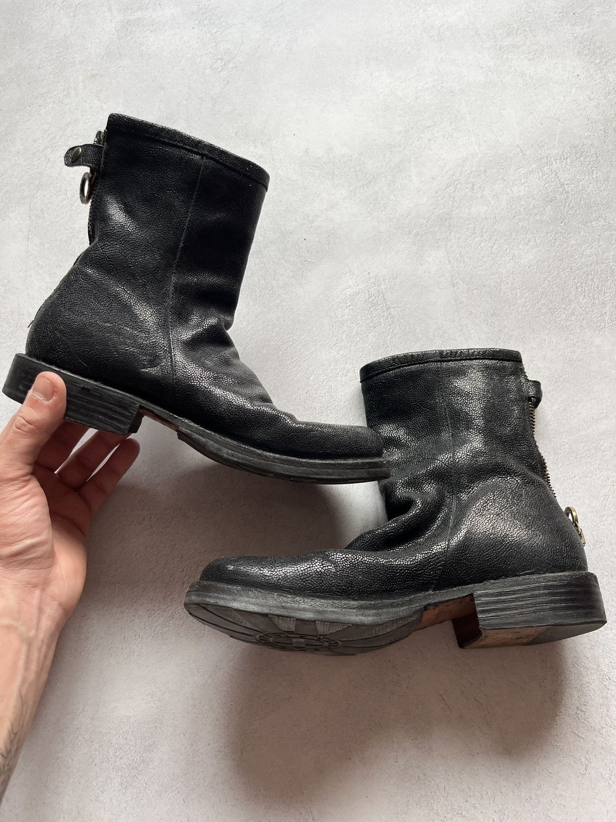 Fiorentini + Baker Fiorentini Baker Back Zip Avantgarde Boots Size US 6 / IT 36 - 12 Thumbnail