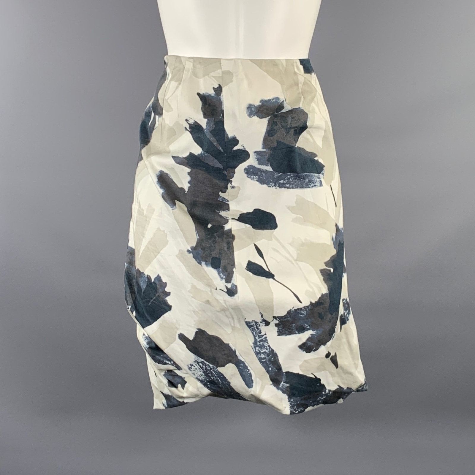 Other PAUW Size 3 Water Color Brush Strokes Knee-Length Skirt Size 31" - 1 Thumbnail