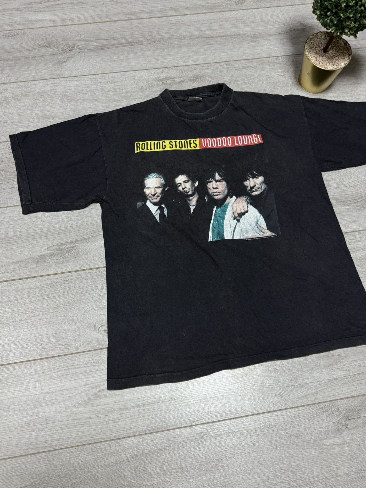 The Rolling Stones The Rolling Stones 1994 1995 tour voodoo lounge vintage tee Size US XL / EU 56 / 4 - 8 Thumbnail
