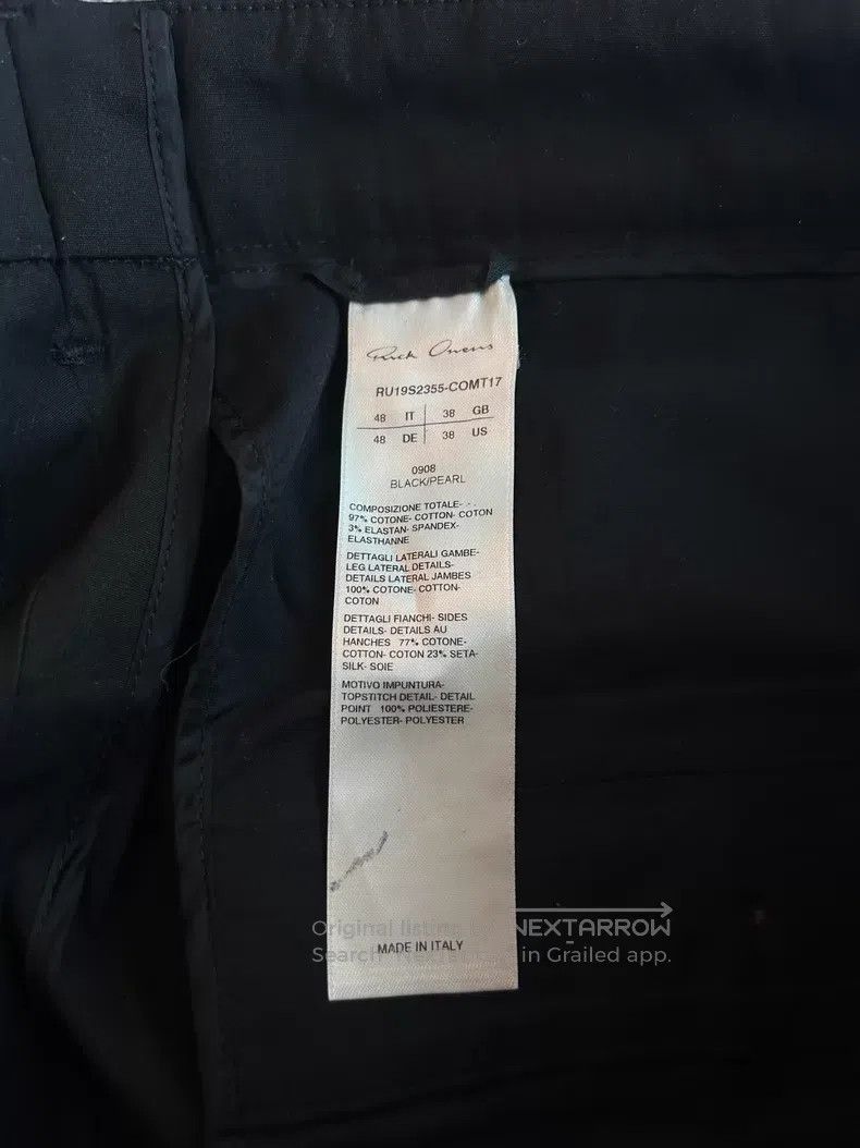 Rick Owens Rick Owens Cropped Pants Size US 38 / EU 54 - 5 Thumbnail