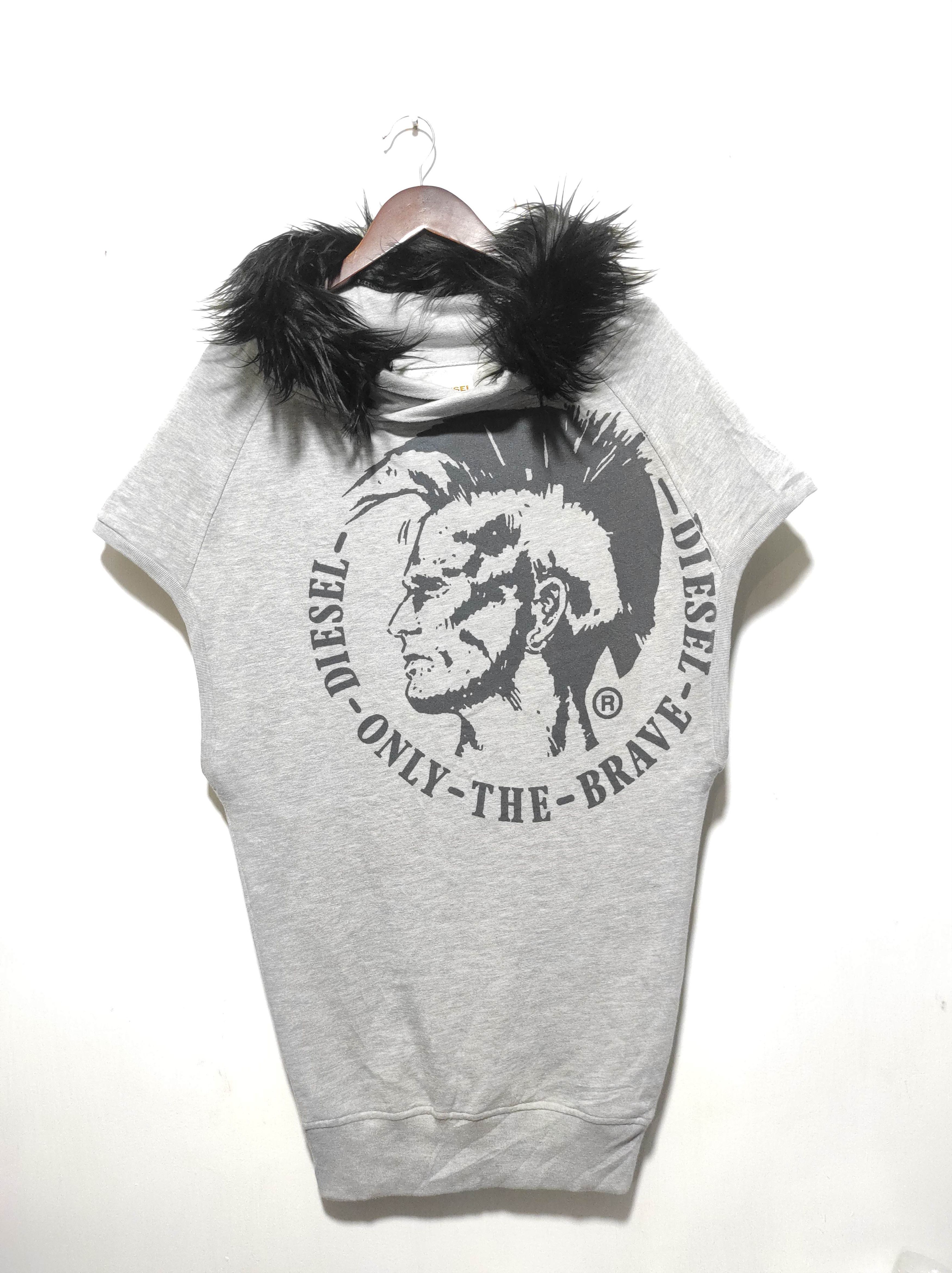 Diesel Diesel Fur Sweatshirt Jacket i6w9 Lgb Style Size US XS / EU 42 / 0 - 3 Thumbnail