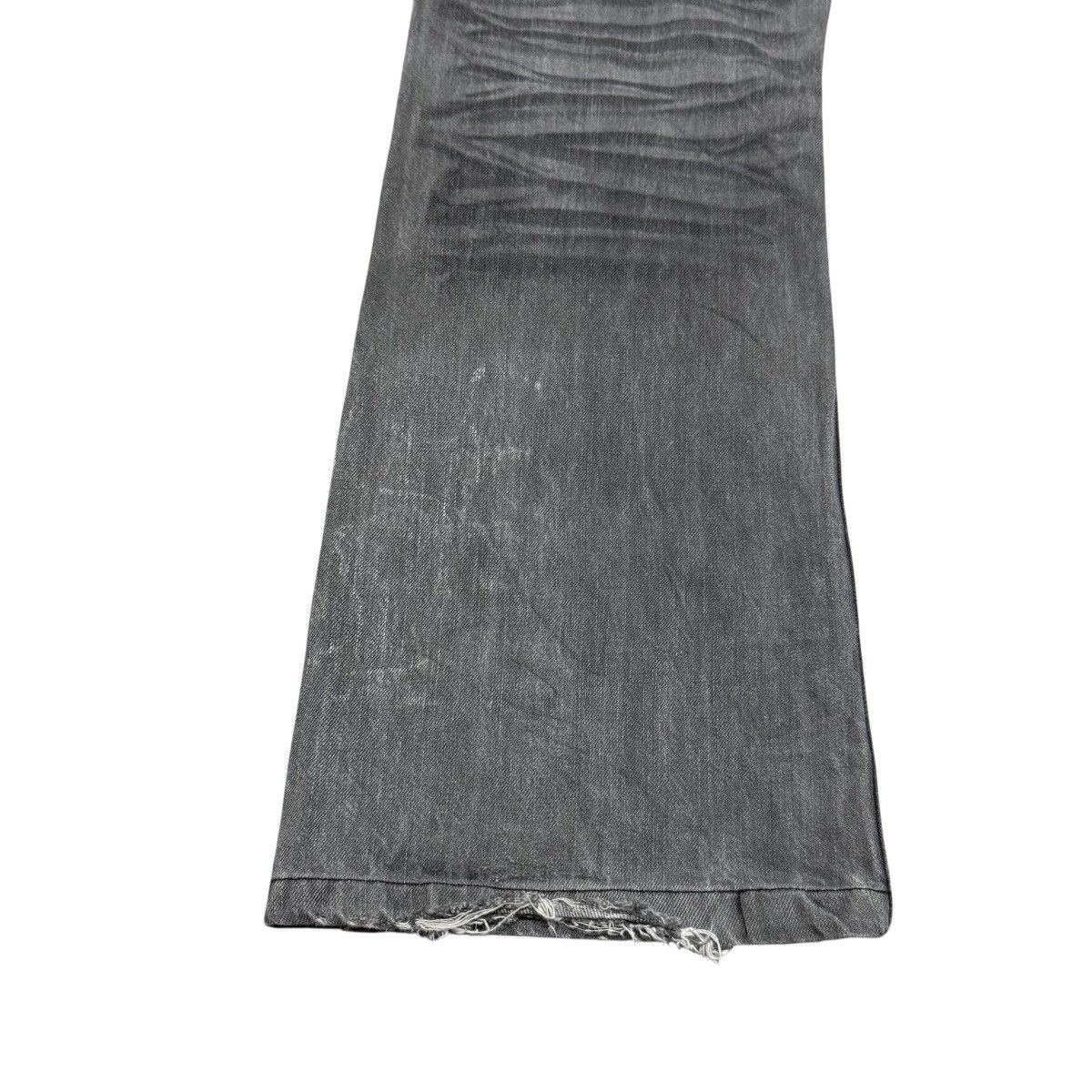 semanticdesign Vintage Semantic Design Snake Skin Denim Flare Jeans Size US 35 - 14 Thumbnail