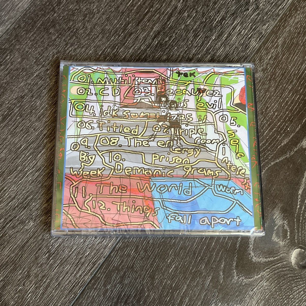 Drain Gang × Sad Boys New Sealed Demented Tek Lintowe - The World Shed Theory CD Size ONE SIZE - 2 Thumbnail