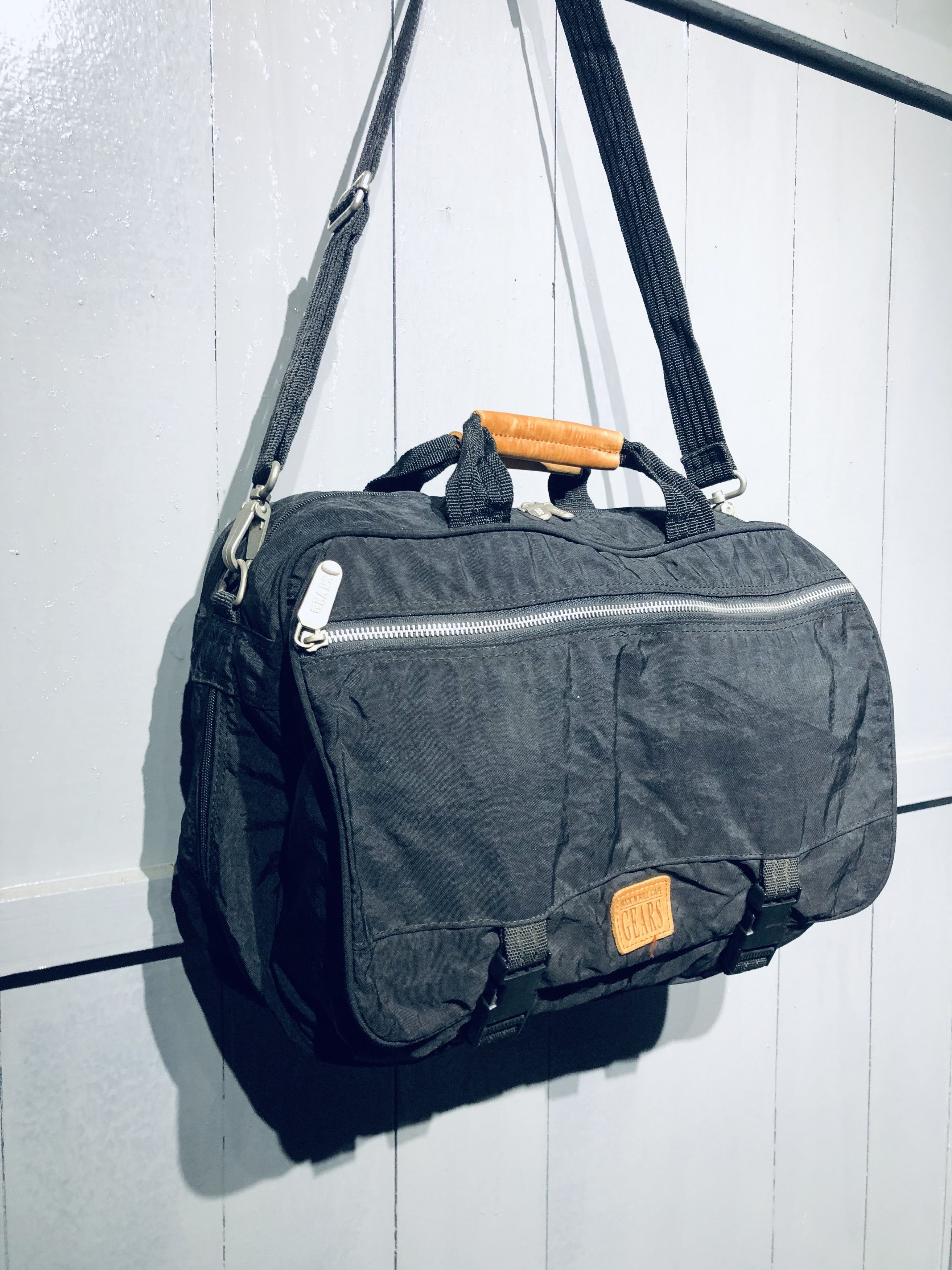 Bicycle Japanese Streetwear Rock’N’Roll Gears Style Messenger Bag Size ONE SIZE - 17 Thumbnail