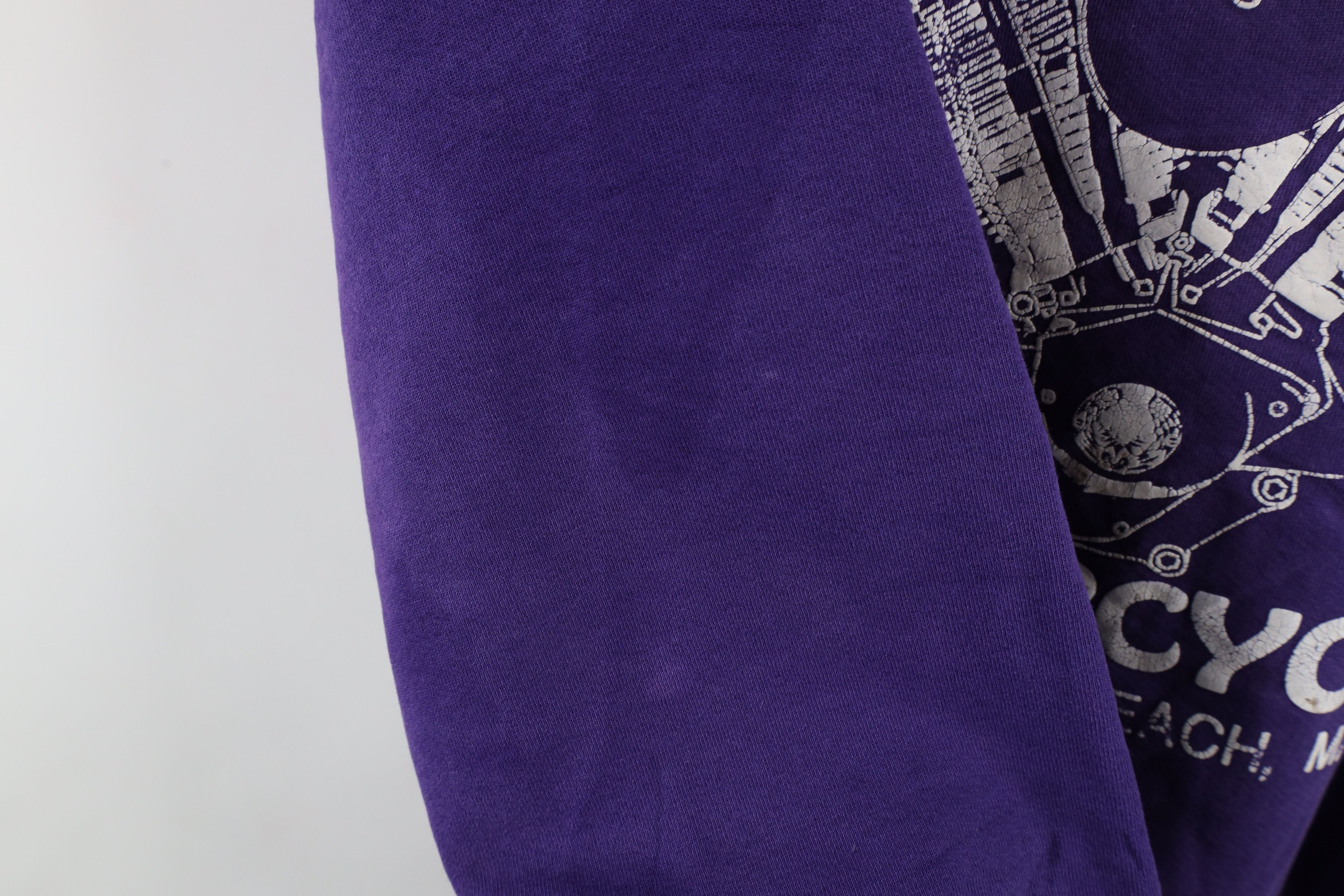 Vintage Vintage 90s Streetwear American Motorcycle Sweatshirt USA Size US M / EU 48-50 / 2 - 8 Thumbnail