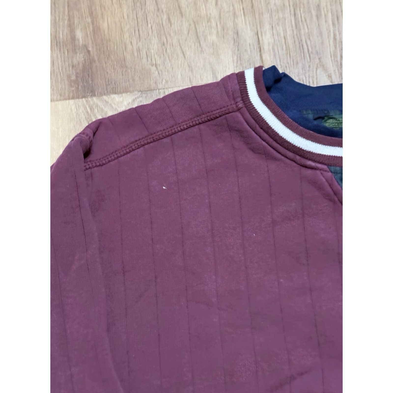 Croft & Barrow VINTAGE Croft & Barrow Sweatshirt Round Neck Medium Classic Sport Maroon Red Size US M / EU 48-50 / 2 - 6 Thumbnail