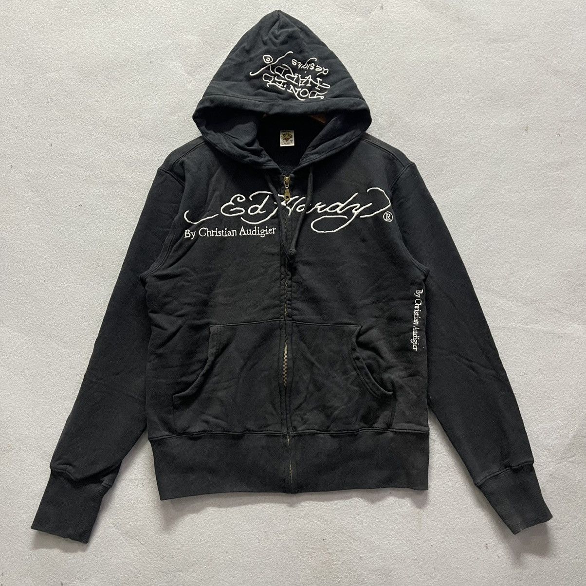 Ed Hardy 2000s Ed Hardy by Christian Audigier Tiger Zip Hoodie Size US S / EU 44-46 / 1 - 4 Thumbnail