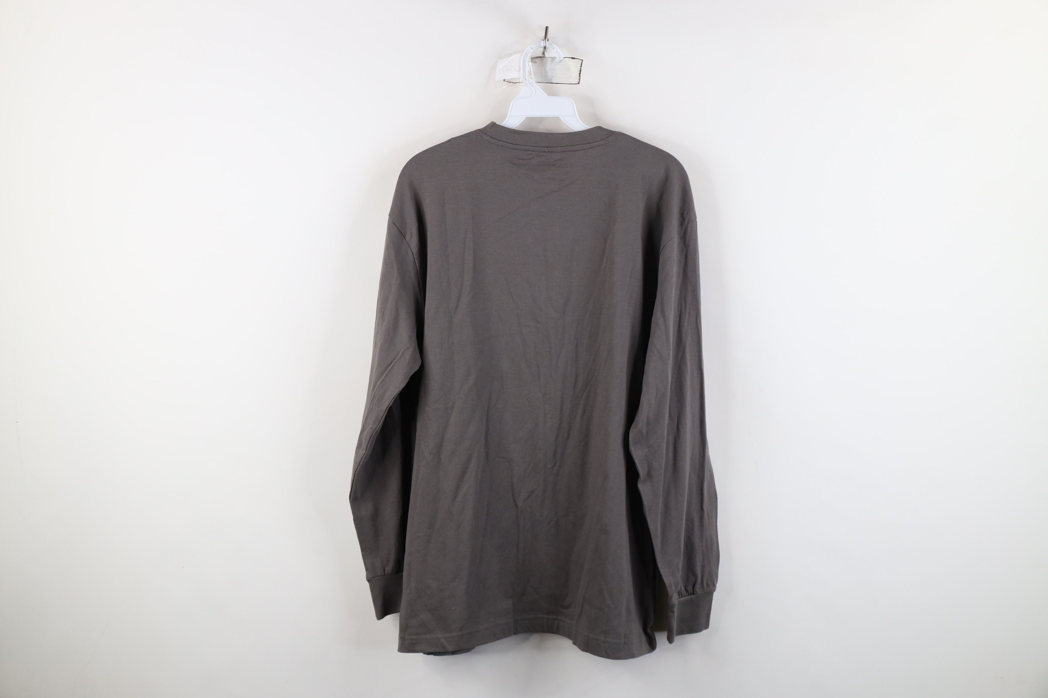 Vintage Vintage Y2K Polaris Snowmobile Long Sleeve T-Shirt Gray Size US M / EU 48-50 / 2 - 11 Thumbnail