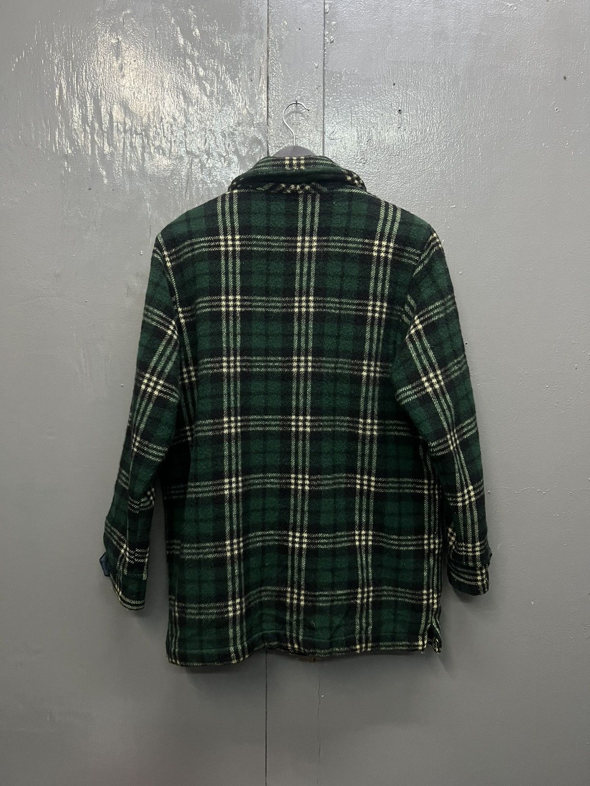 Vintage Vintage Bullmax Wool Plaid Tartan Jacket Size US L / EU 52-54 / 3 - 5 Thumbnail