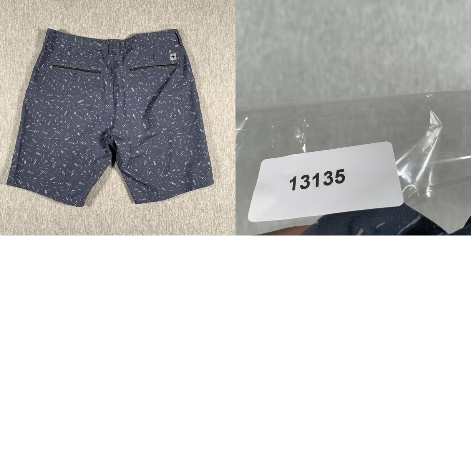 Tavik Tavik Mens Shorts 33 Blue Modern Beach Casual Stretch 10in Inseam Quick Dry Pockets Flat Front Size US 33 - 8 Thumbnail