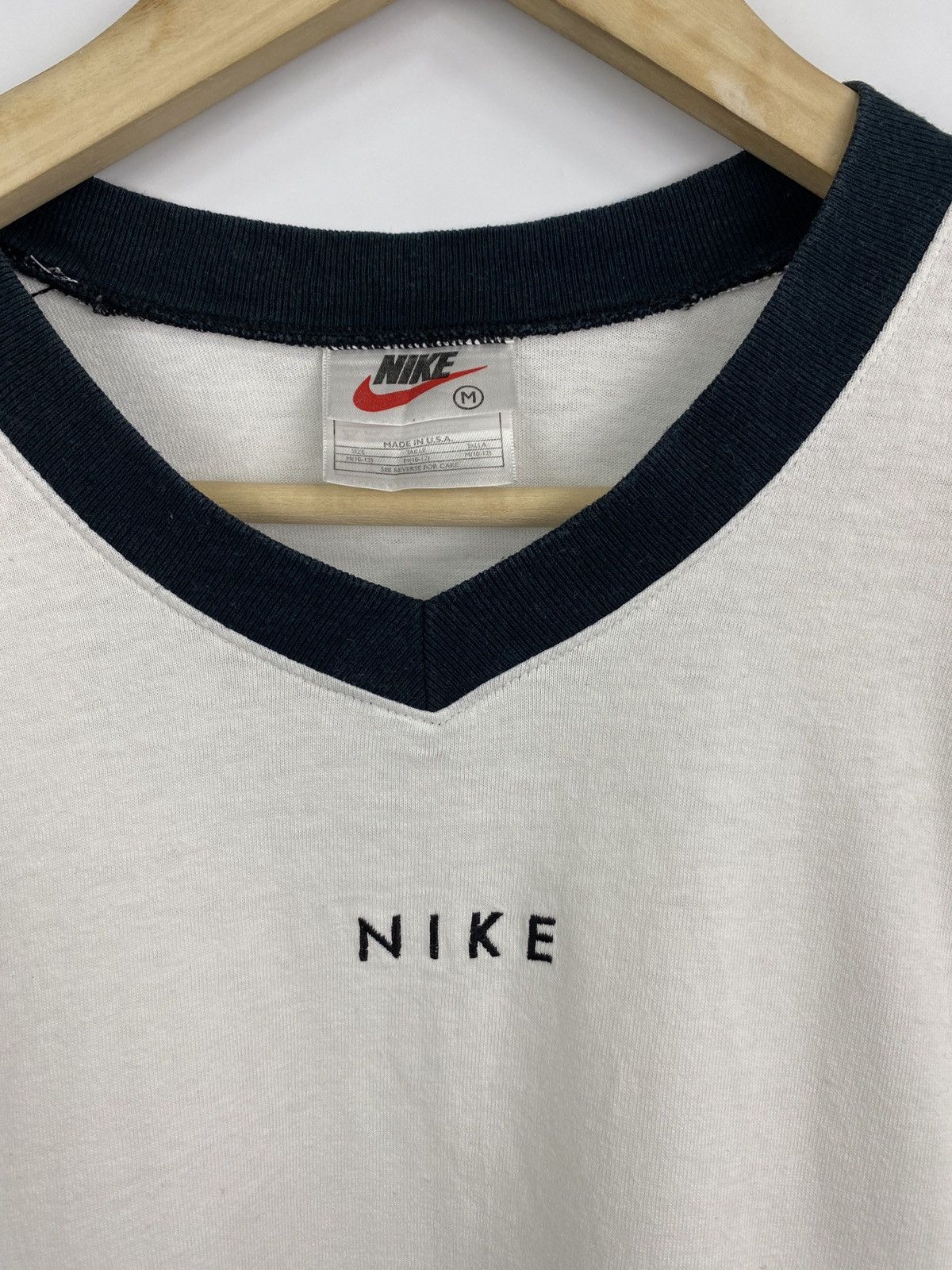 Nike 🇺🇸 Vintage 90s Nike Rare Made in USA T-Shirt Y2K Retro Size US M / EU 48-50 / 2 - 4 Thumbnail