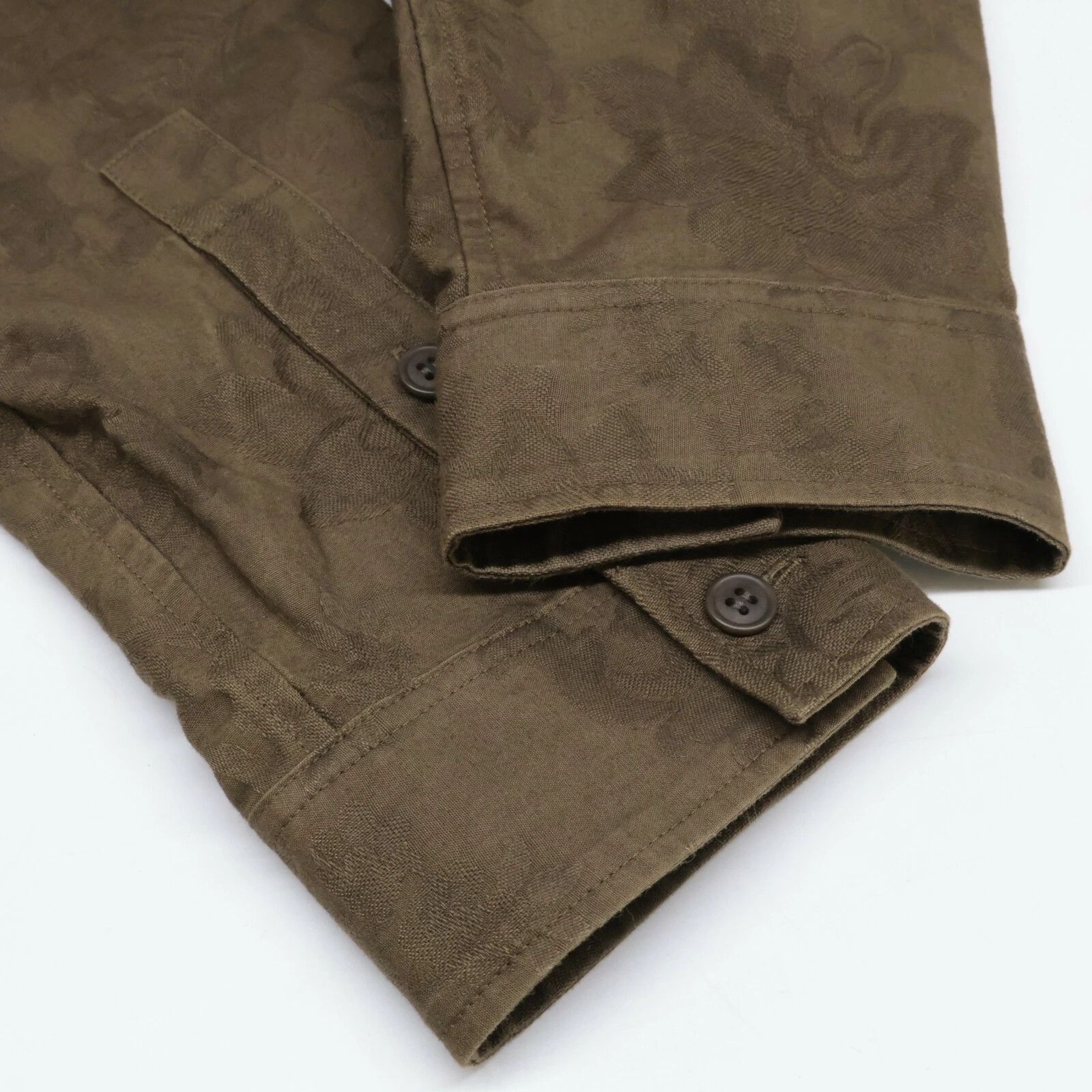 Yohji Yamamoto Yohji Yamamoto POUR HOMME HO-B71-525 24AW COLLAR BLOUSE Size US L / EU 52-54 / 3 - 7 Thumbnail