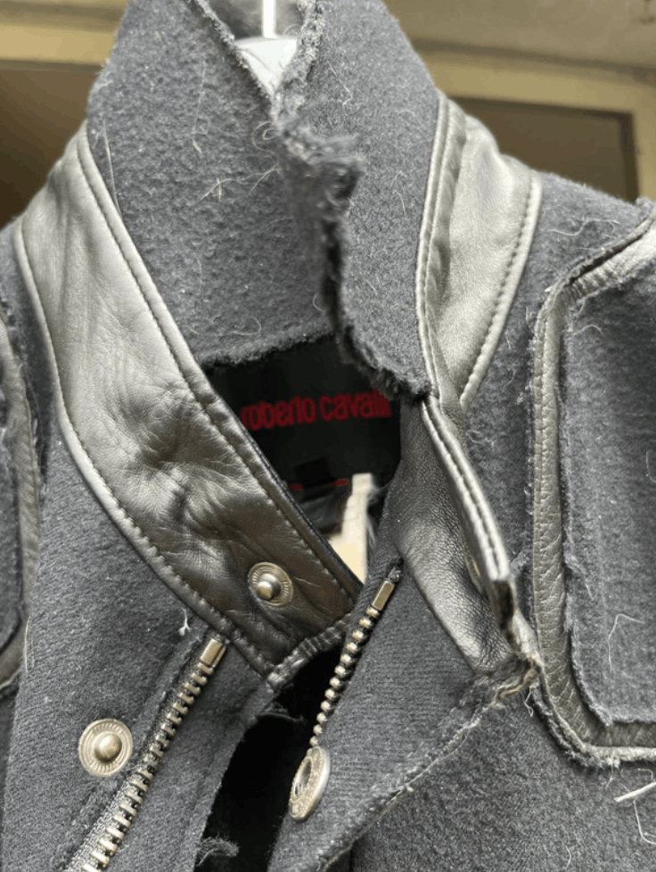 Roberto Cavalli Roberto Cavalli Jacket Coat Wool Class Vintage Size M / US 6-8 / IT 42-44 - 2 Thumbnail
