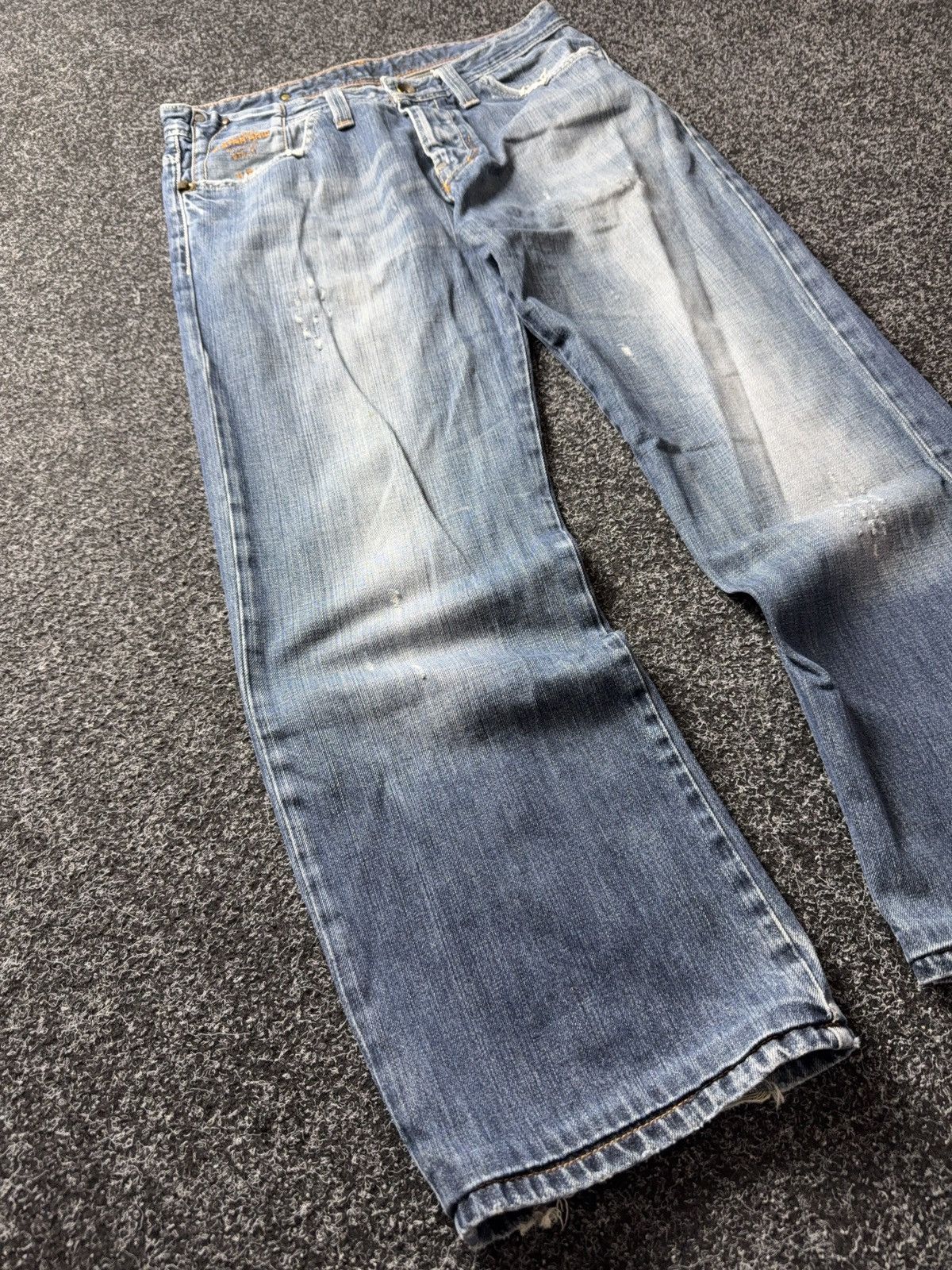 G-Star 00s Retro Y2K G-Star RAW Men’s Straight Leg Denim Jeans Size US 32 / EU 48 - 2 Thumbnail
