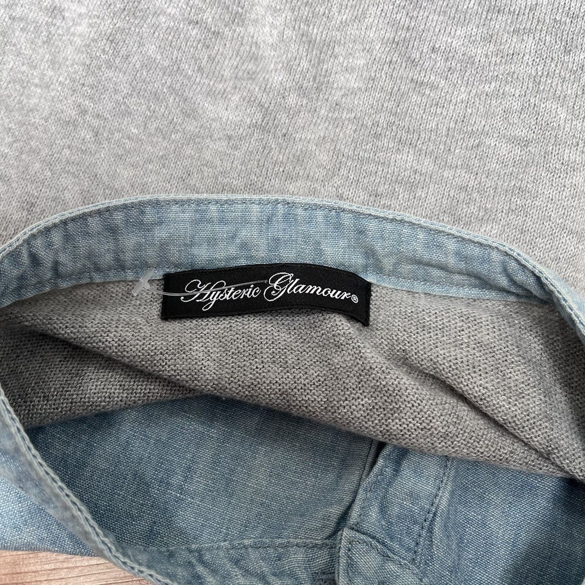 Hysteric Glamour Hysteric Glamour Chambray x Cardigans Sweater "Evil Angle" Size M / US 6-8 / IT 42-44 - 7 Thumbnail