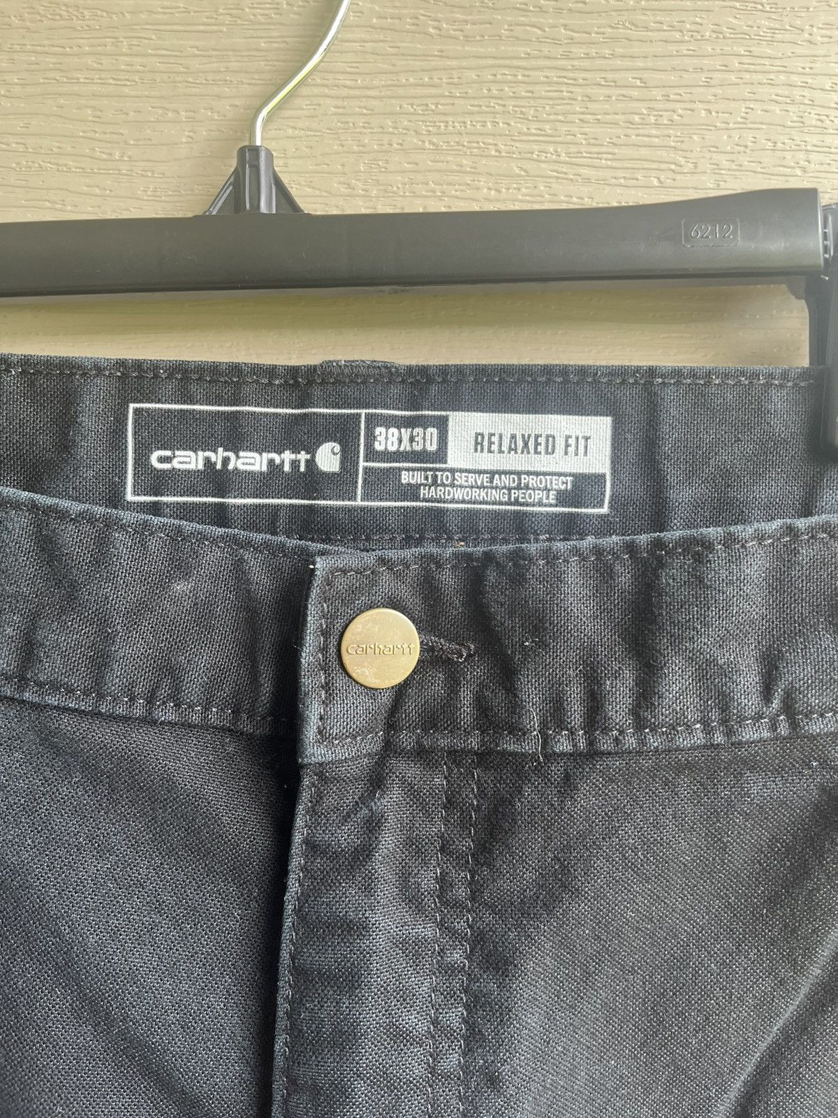 Carhartt Doubleknee carpenter jeans black Size US 38 / EU 54 - 4 Thumbnail