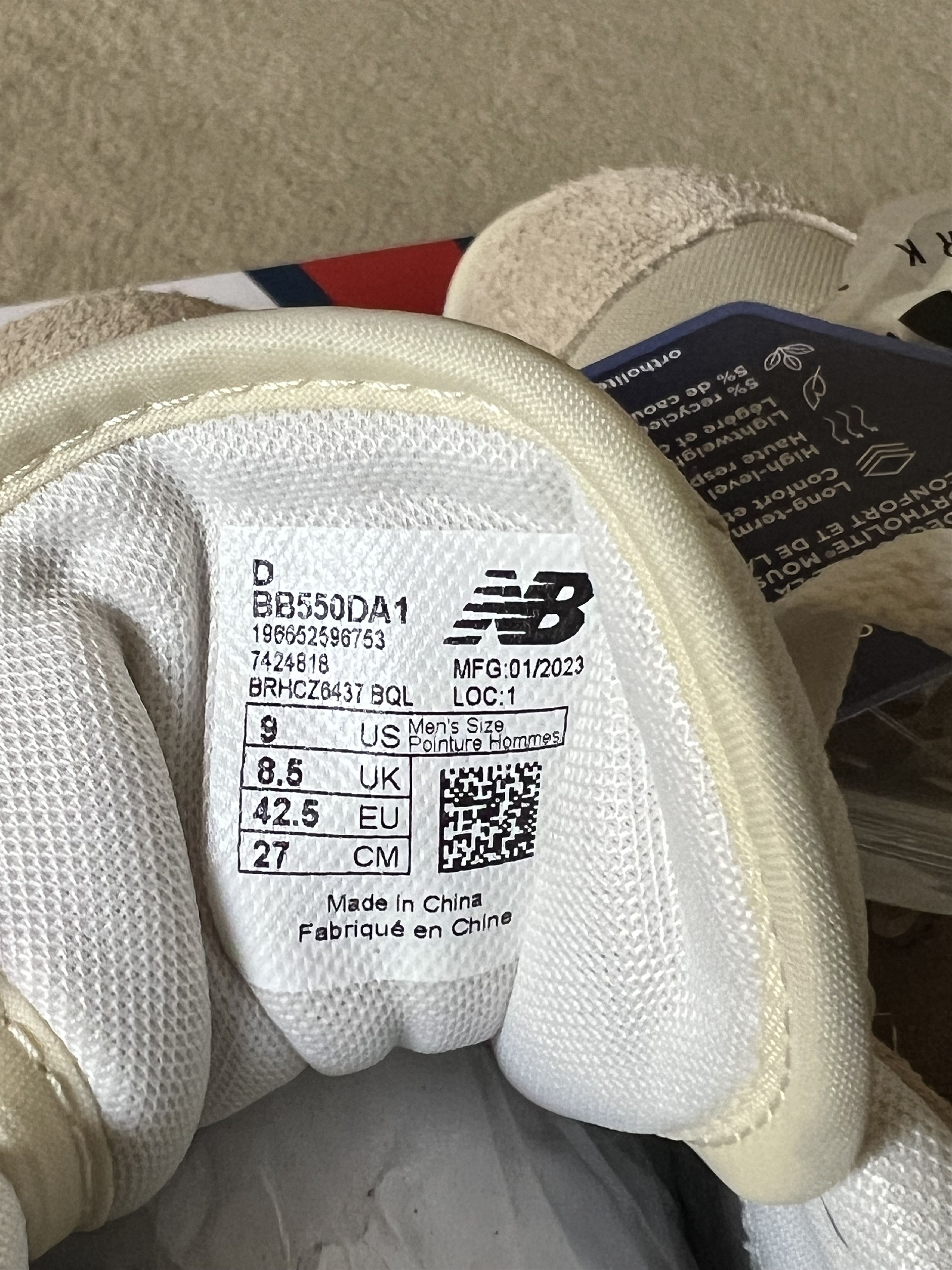 Aime Leon Dore × New Balance Aime Leon Dore x New Balance 550 'Warm Sand' Size US 9 / EU 42 - 5 Thumbnail