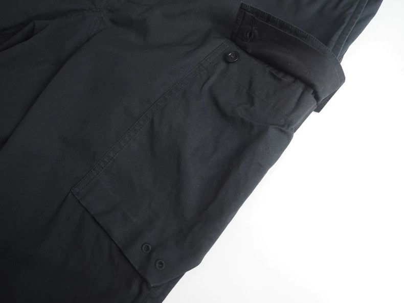Rick Owens Rick owensBlack seven-point low-crotch workwear pants 2503- Size US 32 / EU 48 - 5 Thumbnail