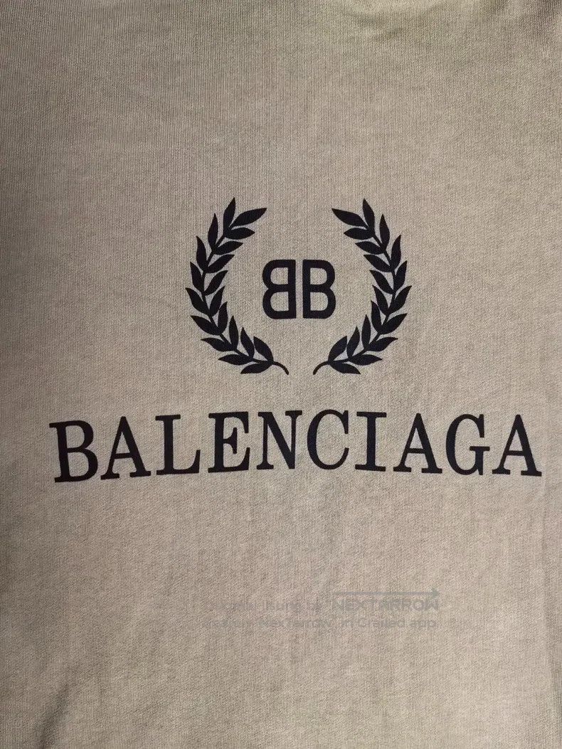 Balenciaga Balenciaga Khaki hoodie Size US S / EU 44-46 / 1 - 4 Thumbnail