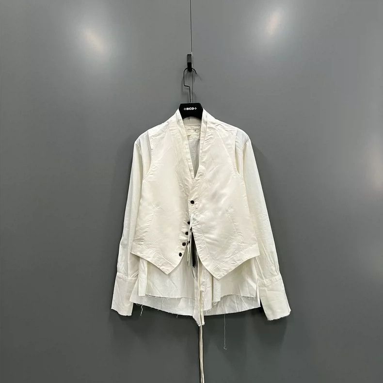 Greg Lauren greg lauren size 2Off white fake two shirts 2505-Nextarrow Size M / US 6-8 / IT 42-44 - 1 Thumbnail