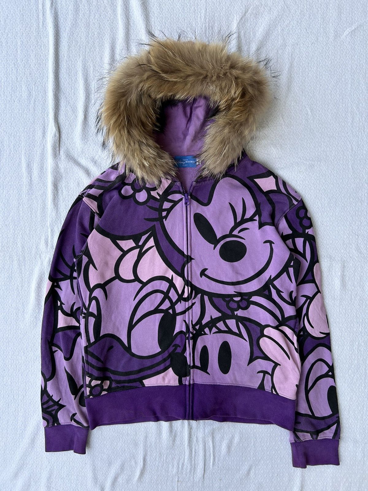 Japanese Brand Disney fur hoodie tokyo style Ifsixwasnine lgb Size US M / EU 48-50 / 2 - 1 Thumbnail