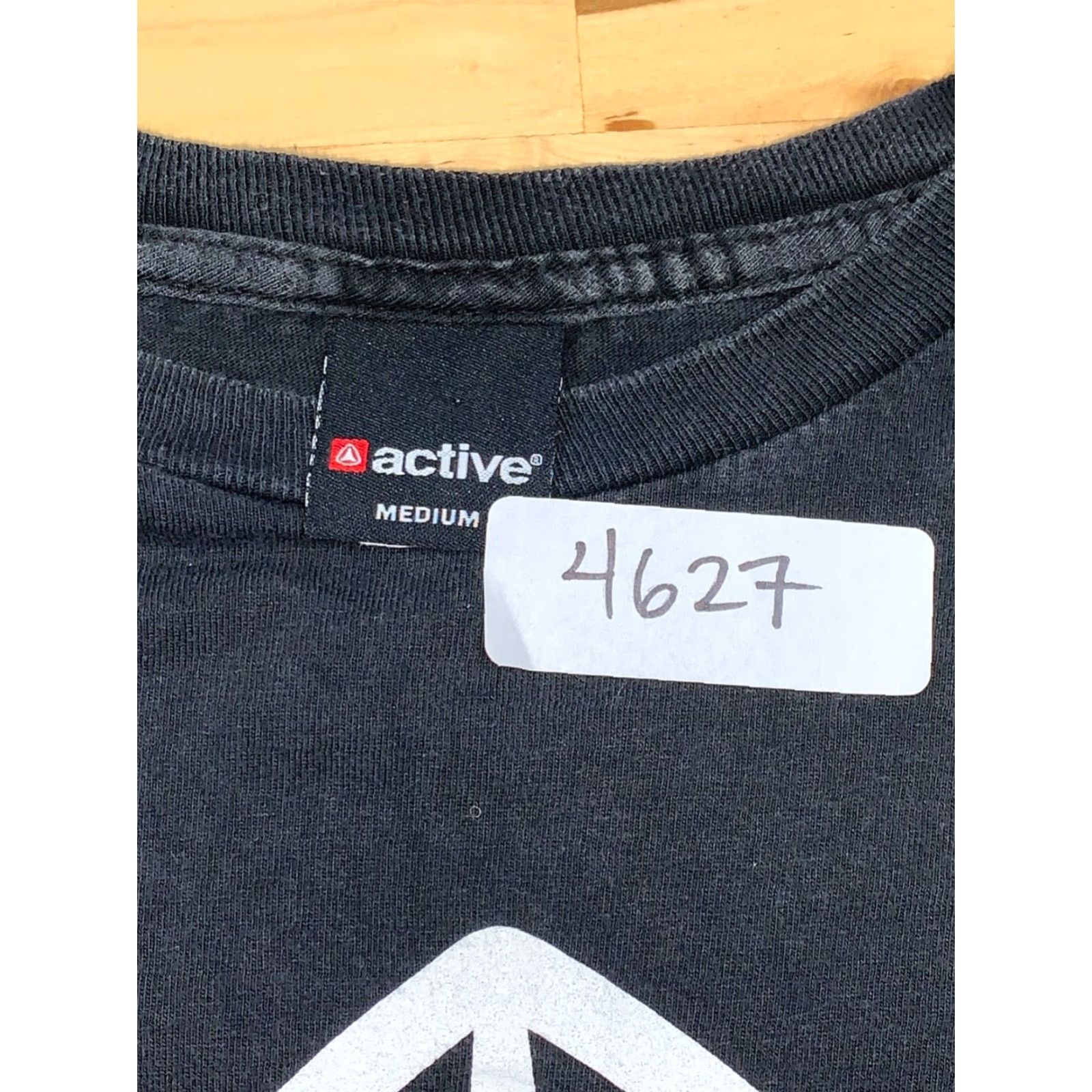 Vintage VINTAGE Active Ride Shop T Shirt M Black Short Sleeve 90s Skate #4627 Mens Size US M / EU 48-50 / 2 - 4 Thumbnail