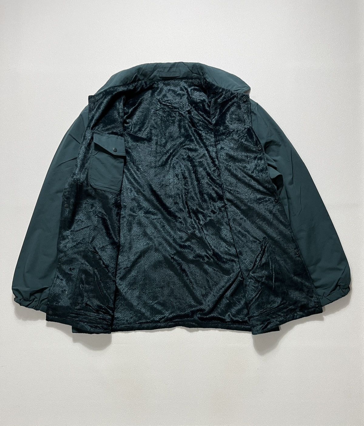 Beams Plus Fuwatech Reversible Shirt Jacket Blue Green Size US L / EU 52-54 / 3 - 9 Thumbnail