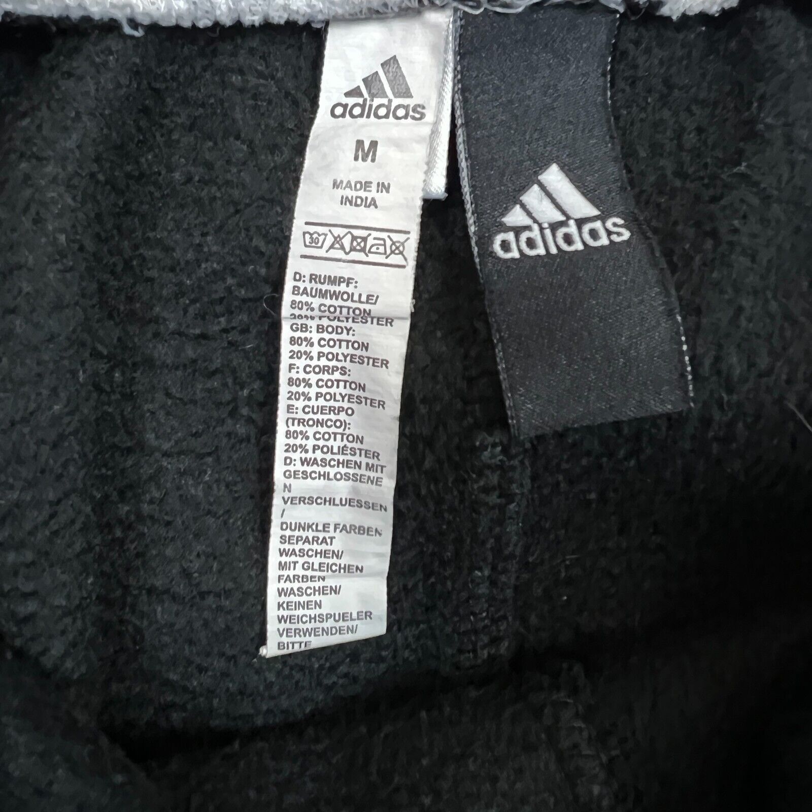 Adidas × Vintage Adidas Sweatpants Essentials Stripes Athletic Fleece Jogger Size US 29 - 8 Thumbnail