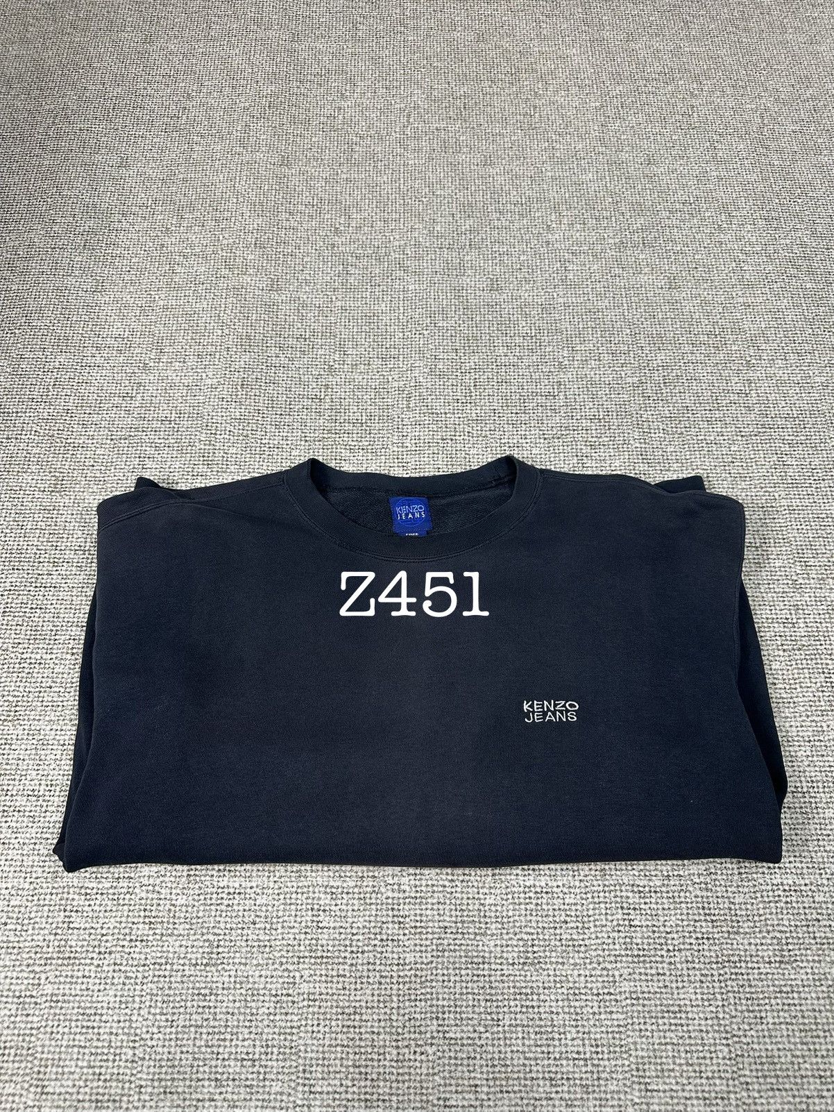 Kenzo Vintage Kenzo Jeans Sunfaded Sweatshirt Z451 Size US L / EU 52-54 / 3 - 13 Thumbnail